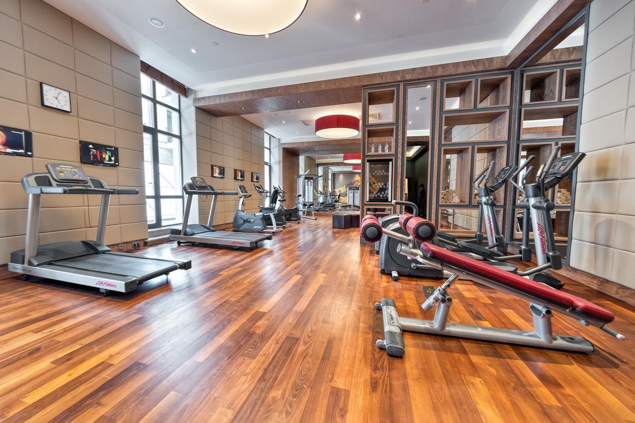 ホテル クラウン プラザ ボルジョミ エクステリア 写真 The gym at the InterContinental